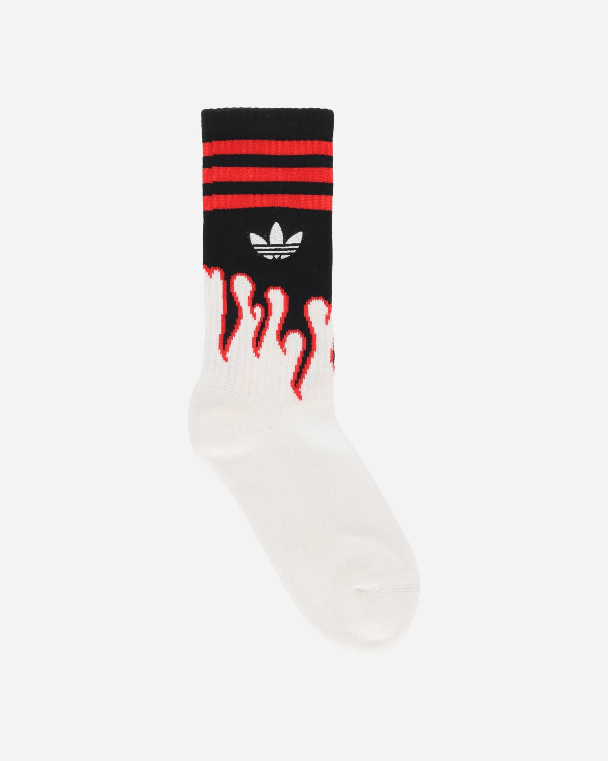 adidas Underwear^100 Thieves Socks Cream White / Red