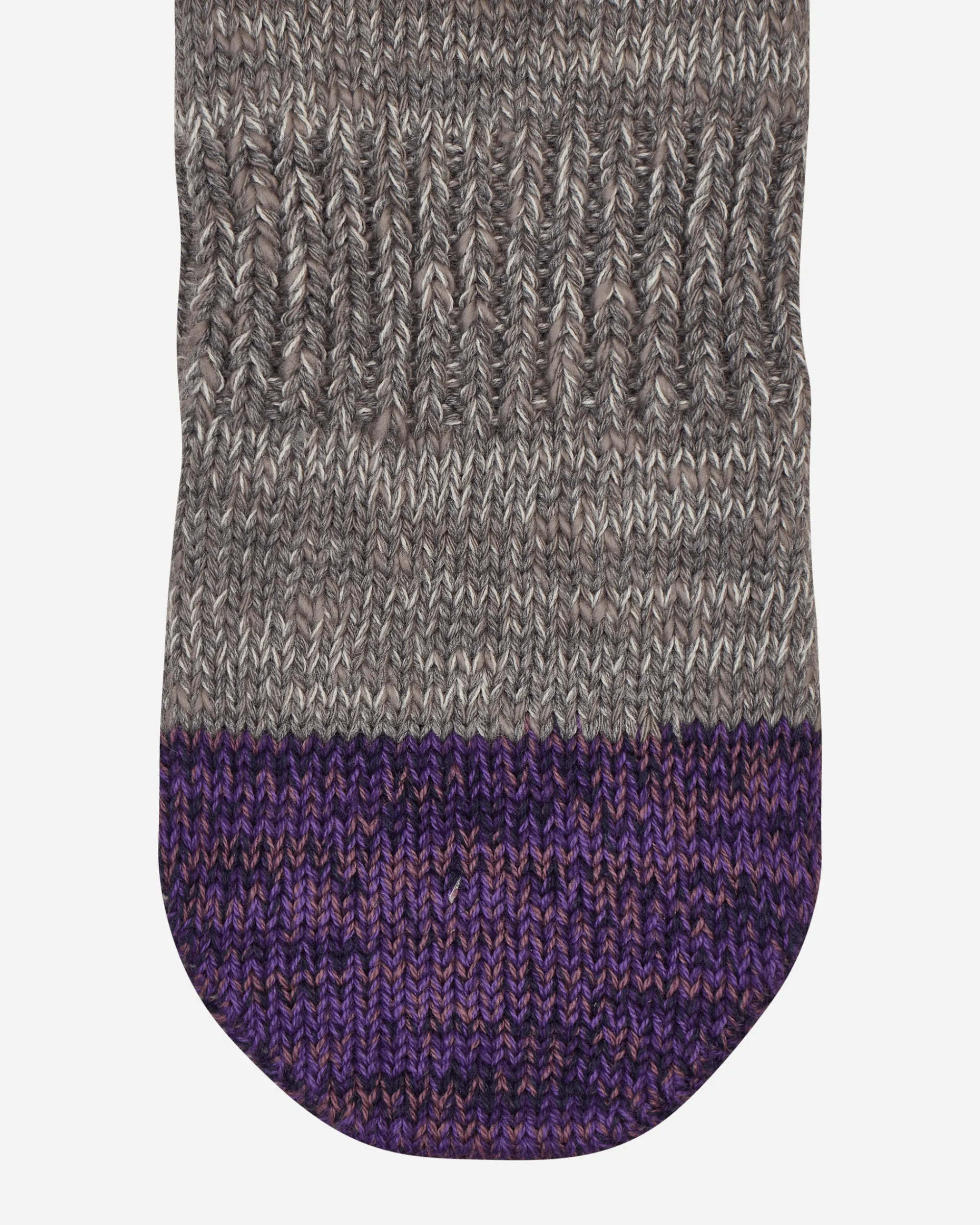 KAPITAL Underwear^60 Yarns Grandrelle Ivy Rainbowy Happy Heel-Hold Socks Grey