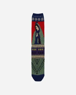 KAPITAL Underwear^96 Yarns Maria Short Socks Blue