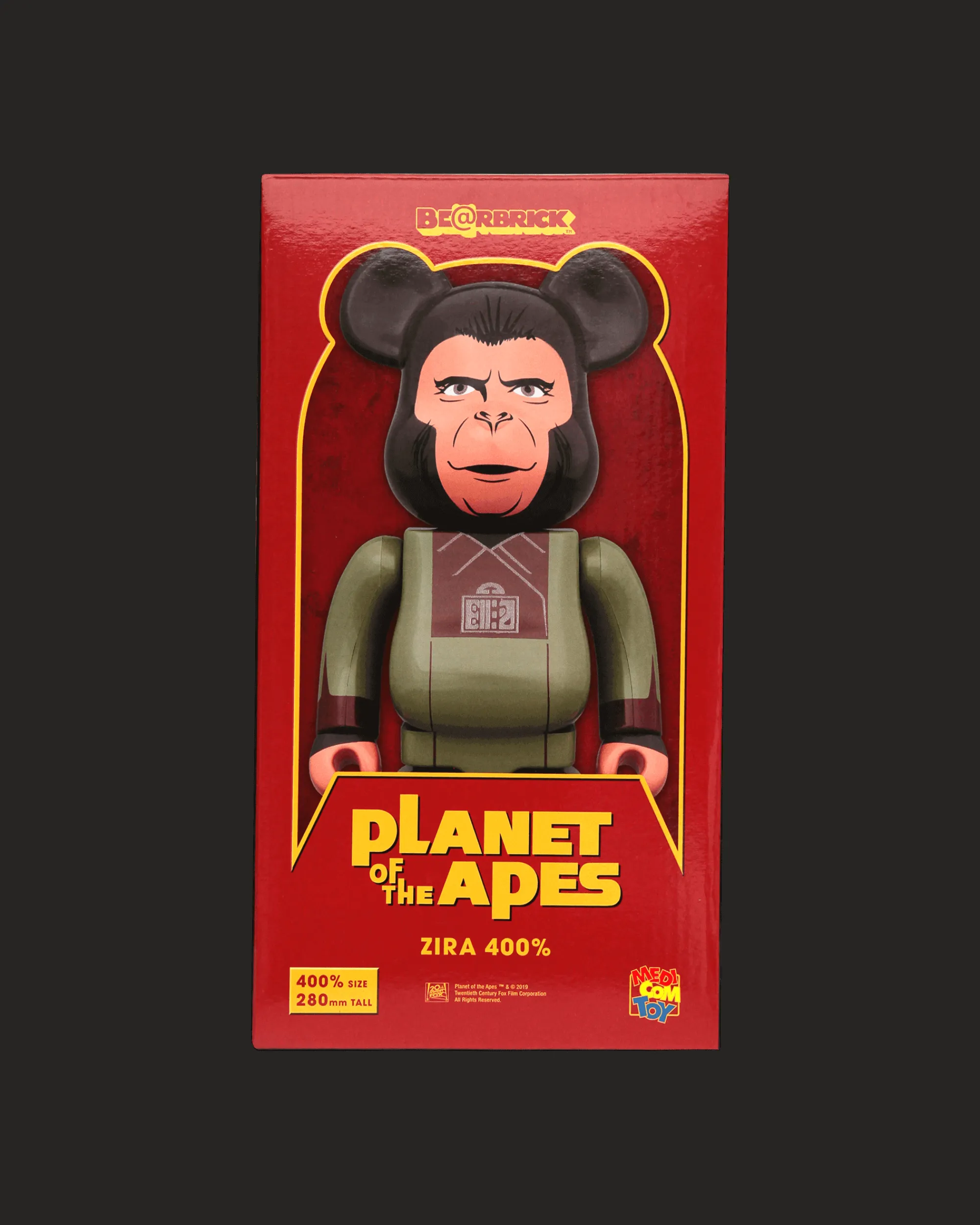 Medicom Home^400% Zira Be@rbrick Multicolor