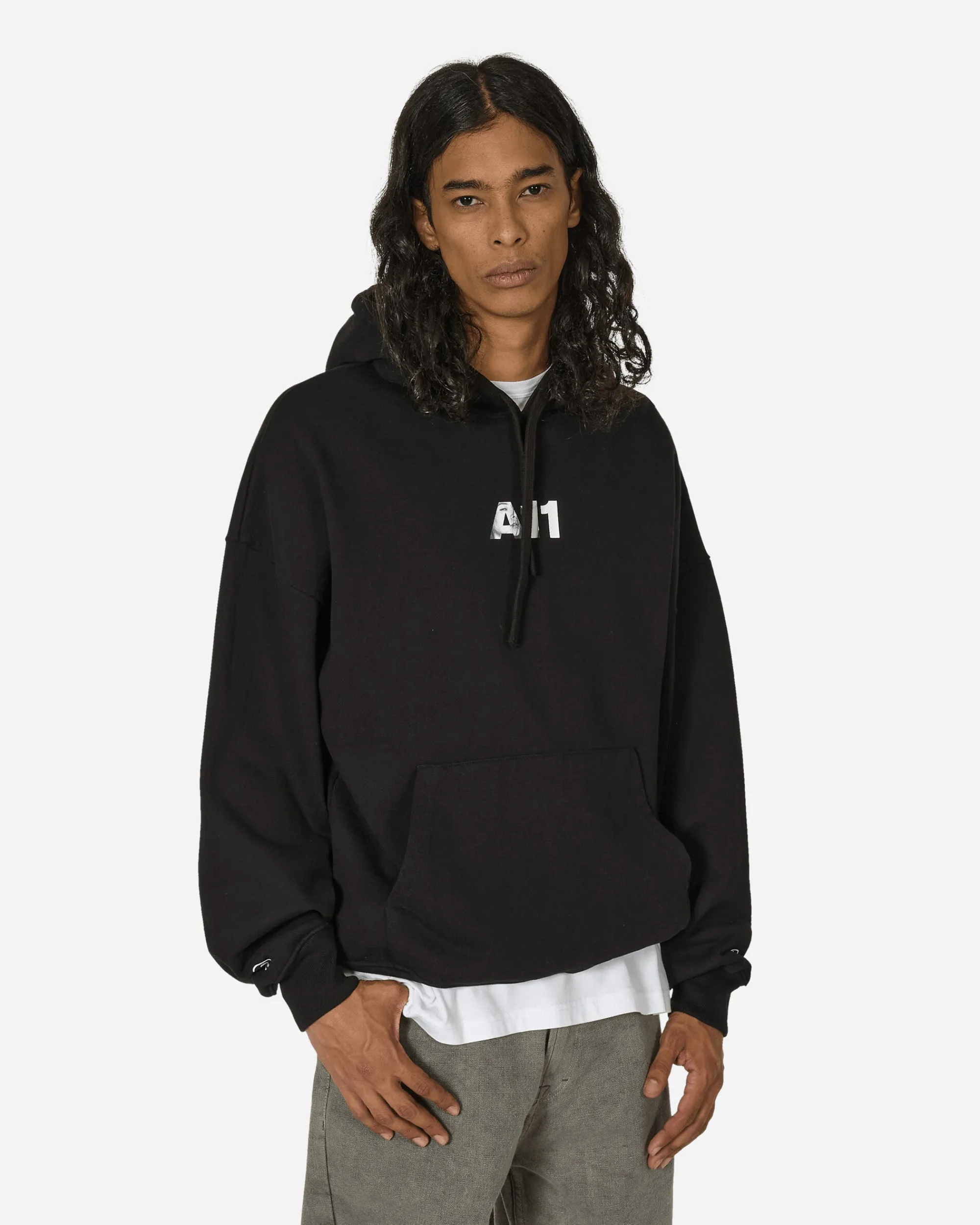 Richardson Sweatshirts^A11 Cover Hoodie Black