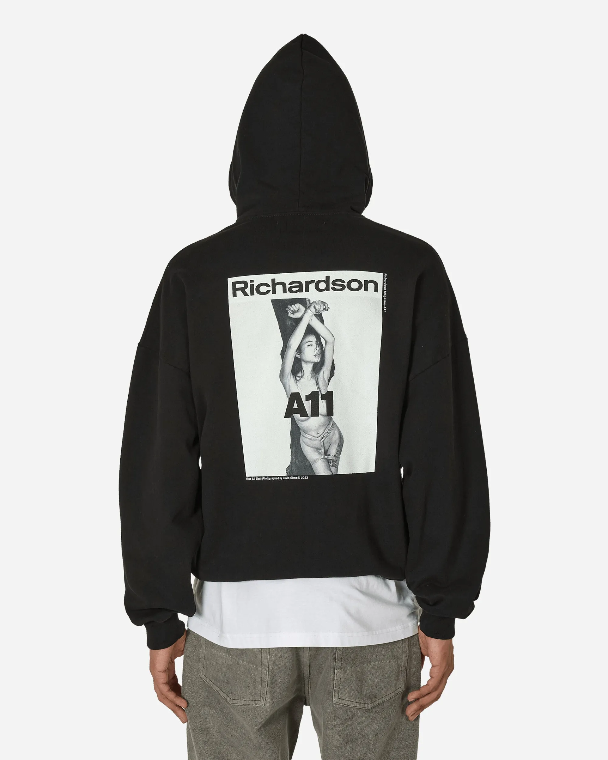 Richardson Sweatshirts^A11 Cover Hoodie Black
