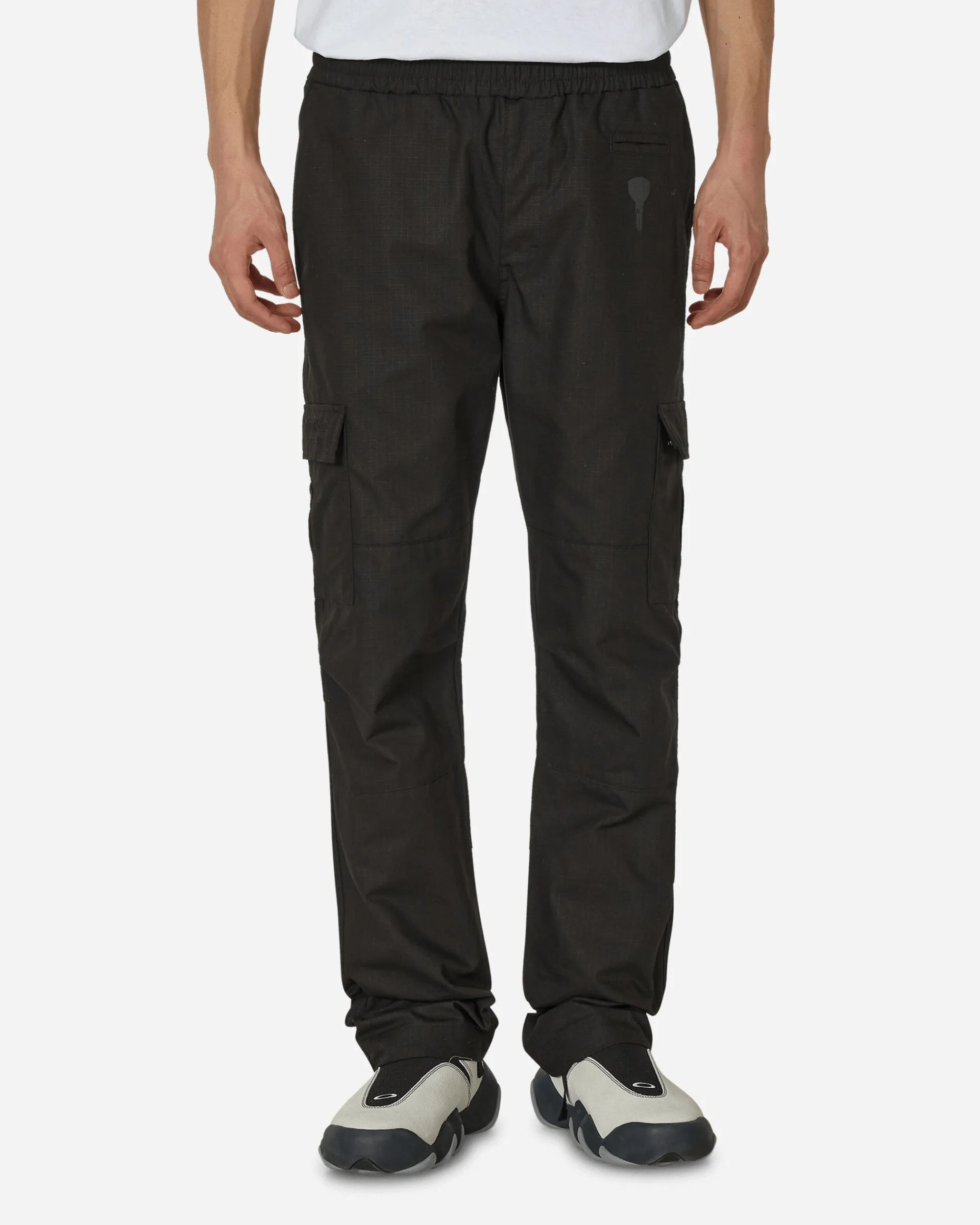 Automobili Amos Pants^AA Logo Cargo Pants Black