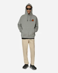 Automobili Amos Sweatshirts^AA Logo Hoodie Light Grey
