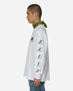 Automobili Amos T-Shirts^AA Logo Longsleeve T-Shirt White