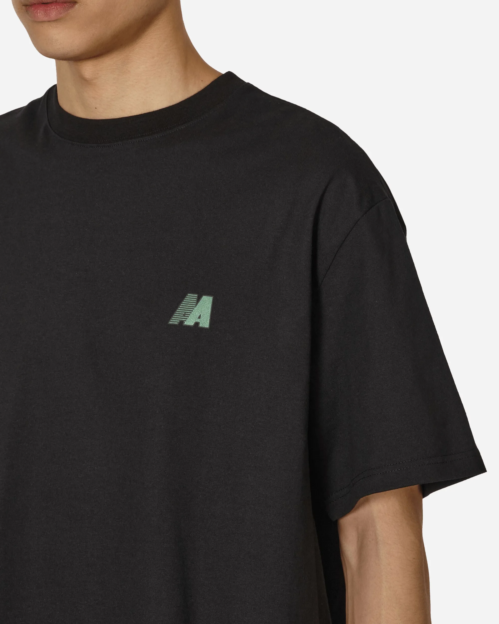 Automobili Amos T-Shirts^AA Logo T-Shirt Black / Green