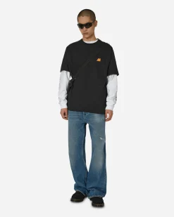 Automobili Amos T-Shirts^AA Logo T-Shirt Black / Orange