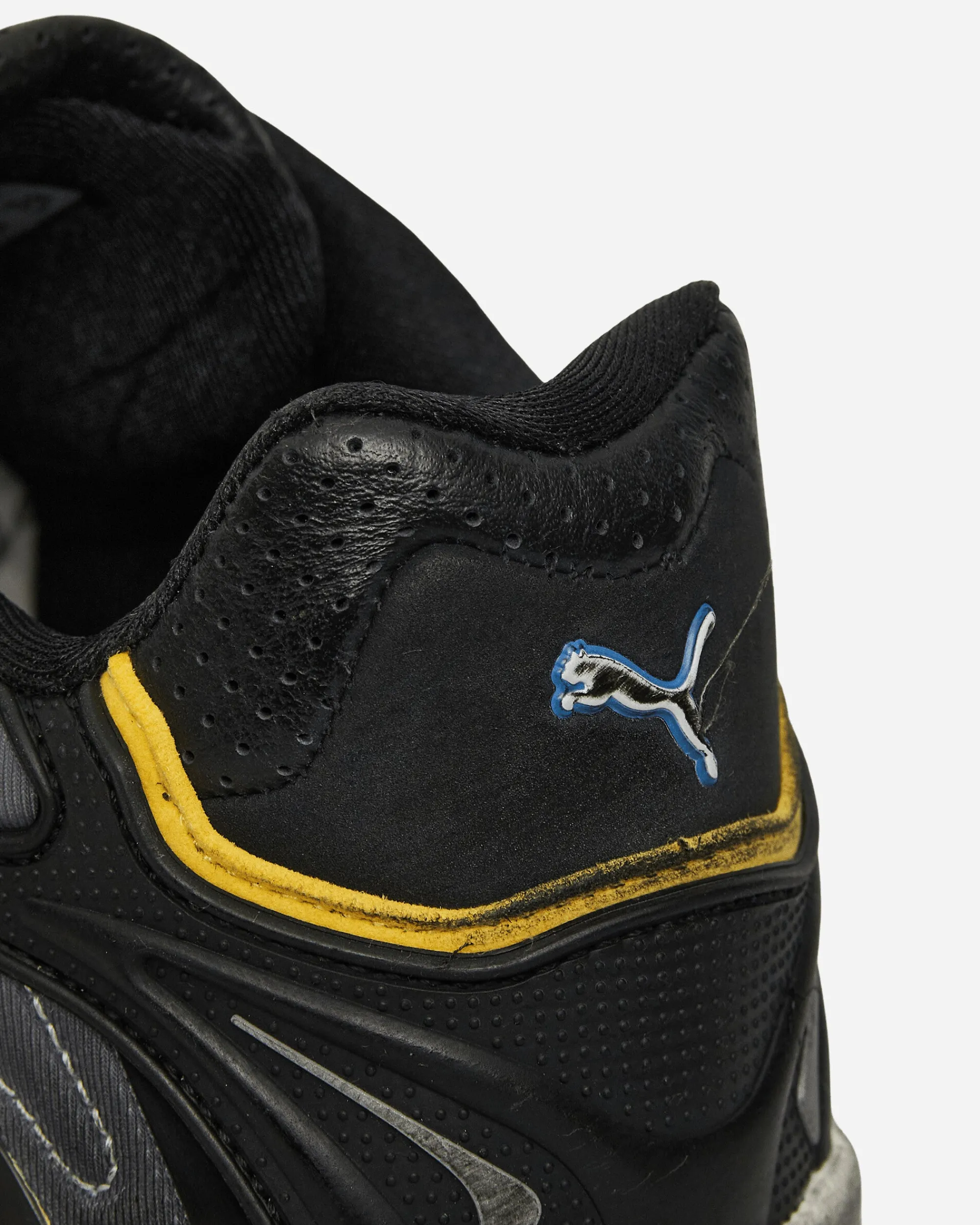 Puma Sneakers·Low|Sneakers^A$AP Rocky Inhale Distressed Neoprene Sneakers Warm White / Black / Yellow