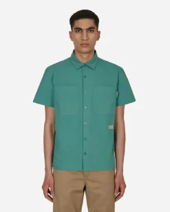 Advisory Board Crystals Shirts^Abc. 123. Studio Work Shirt Green