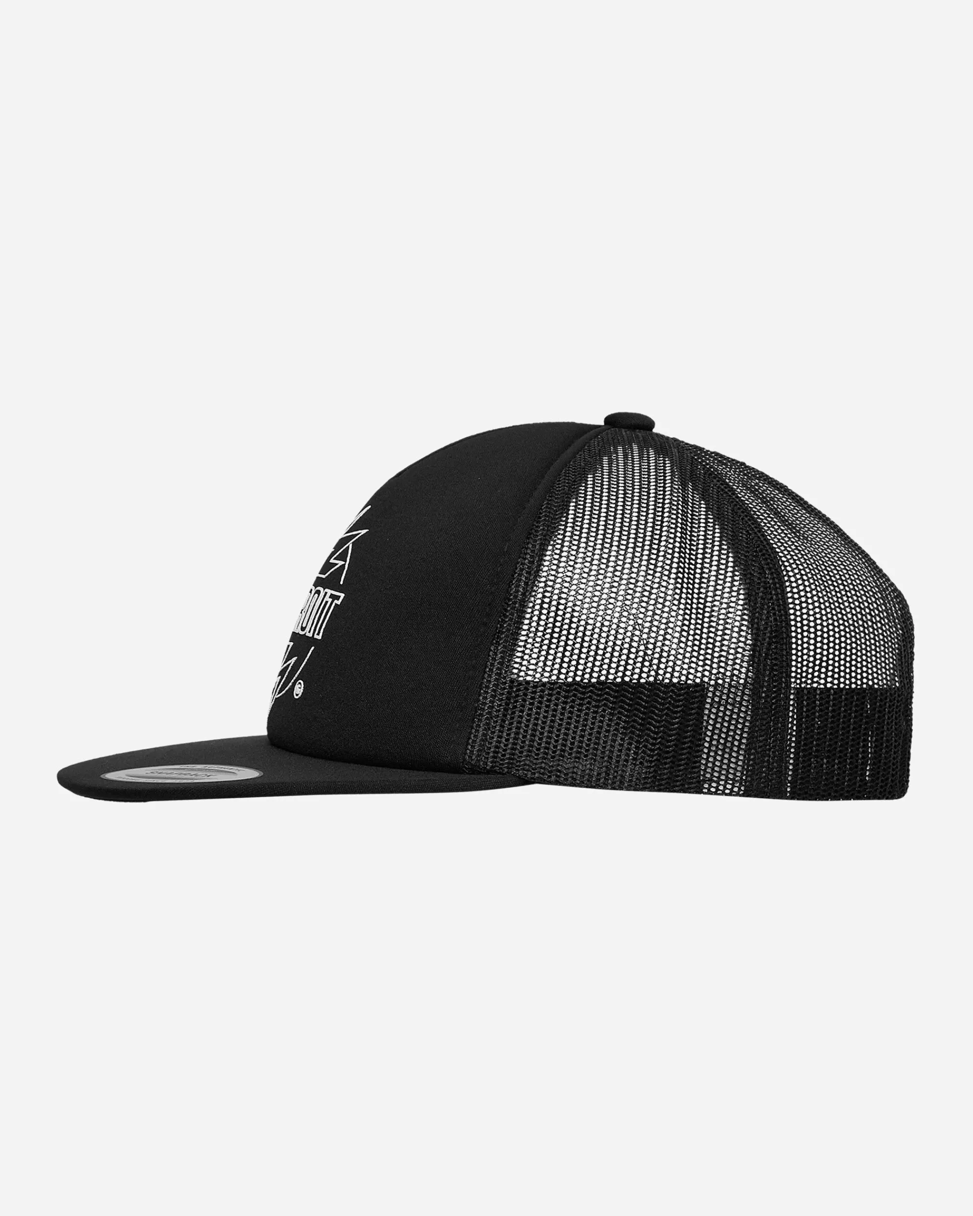 Carhartt WIP Hats|Hats^Ablaze Trucker Cap Black
