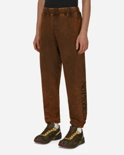 Aries Pants^Acid No Problemo Sweatpants Brown