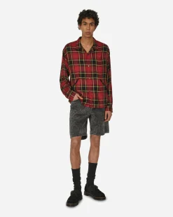 Aries Shorts^Acid Wash Denim Shorts Black