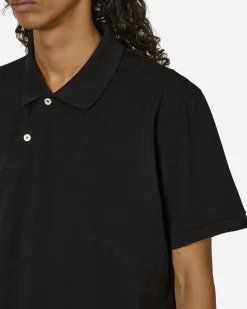 _J.L-A.L_ T-Shirts^Acre Polo Shungite Black