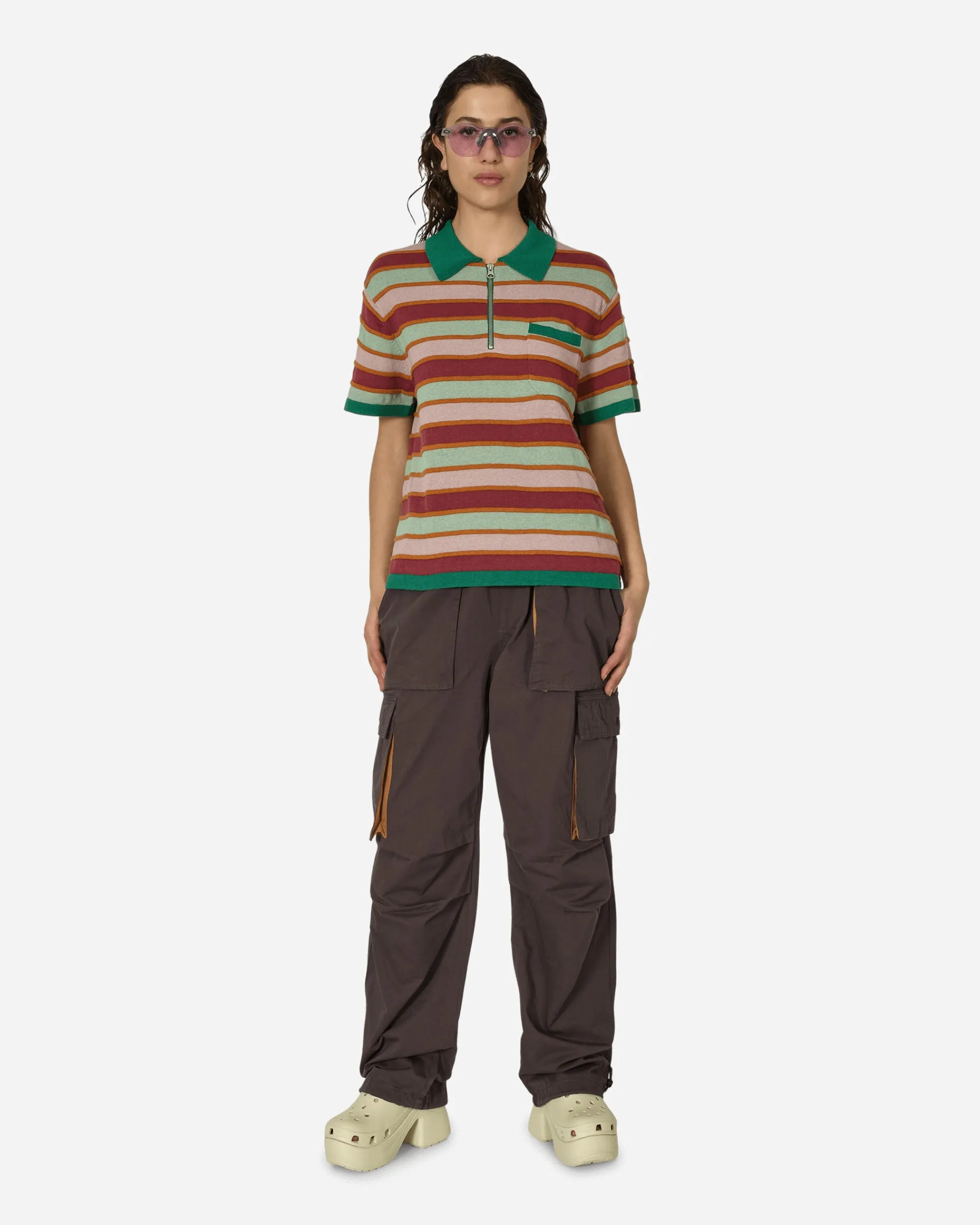 Brain Dead Pants^Adjustable Skate Pants Brown