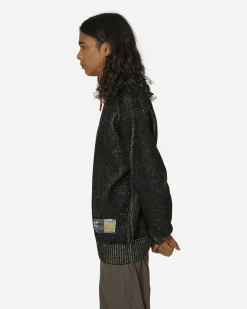 GR10K Knitwear^Aimless Aramidic High Neck Sweater Black