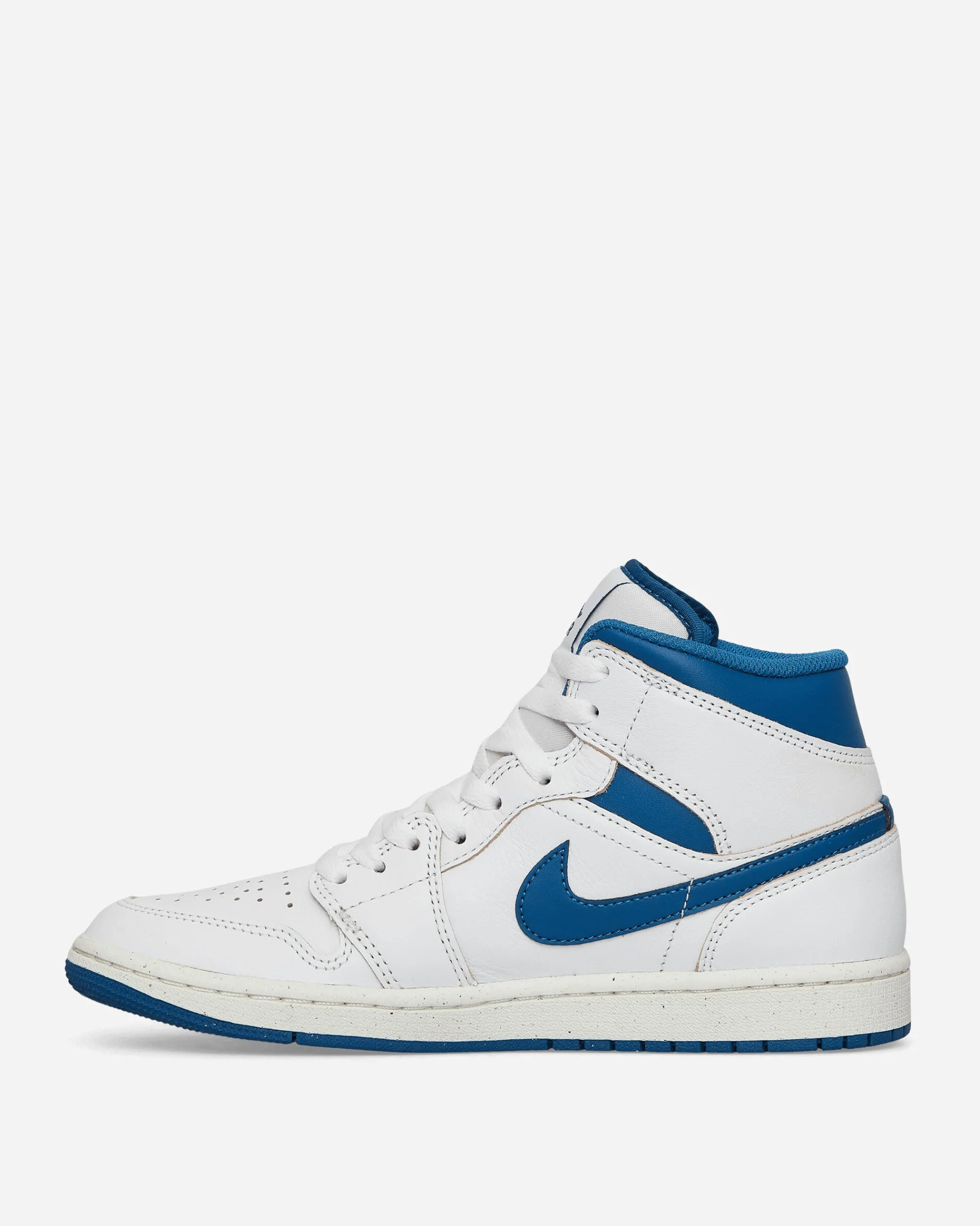 Nike Jordan Sneakers·Mid|Sneakers^Air Jordan 1 Mid SE Sneakers White / Industrial Blue