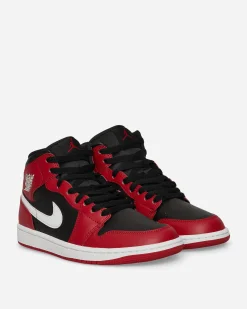 Nike Jordan Sneakers·Mid|Sneakers^Air Jordan 1 Mid Sneakers Black / Gym Red / White