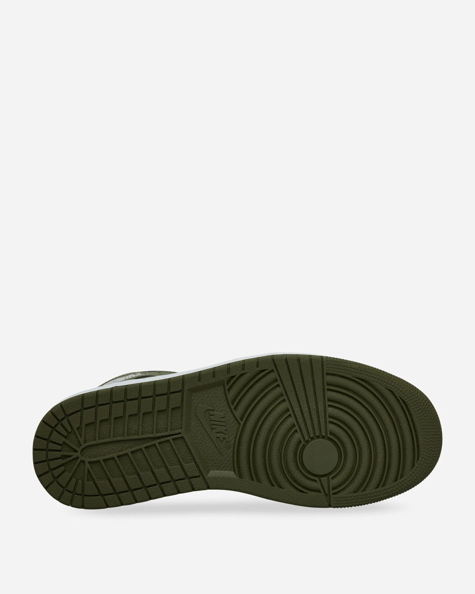Nike Jordan Sneakers·Mid|Sneakers^Air Jordan 1 Mid Sneakers Black / Medium Olive / Sail