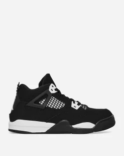 Nike Jordan Sneakers·Mid|Kids^Air Jordan 4 (PS) Sneakers White Thunder