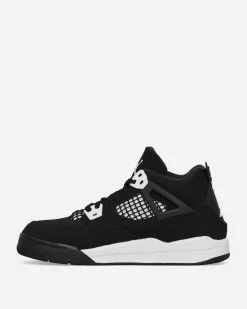 Nike Jordan Sneakers·Mid|Kids^Air Jordan 4 (PS) Sneakers White Thunder