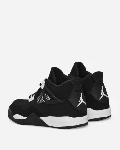 Nike Jordan Sneakers·Mid|Kids^Air Jordan 4 (PS) Sneakers White Thunder