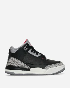 Nike Jordan Sneakers·Low|Kids^Air Jordan 3 Retro (PS) Sneakers Black Cement
