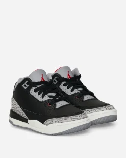 Nike Jordan Sneakers·Low|Kids^Air Jordan 3 Retro (PS) Sneakers Black Cement
