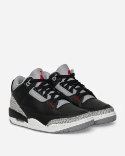 Nike Jordan Sneakers·Low|Sneakers^Air Jordan 3 Retro Sneakers Black Cement