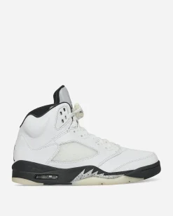 Nike Jordan Sneakers·High|Sneakers^Air Jordan 5 Retro Sneakers White / Black