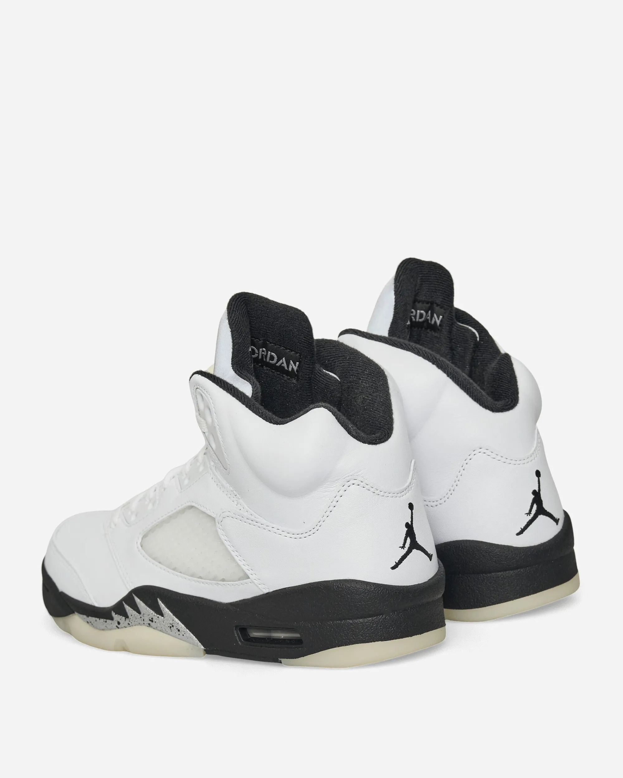 Nike Jordan Sneakers·High|Sneakers^Air Jordan 5 Retro Sneakers White / Black