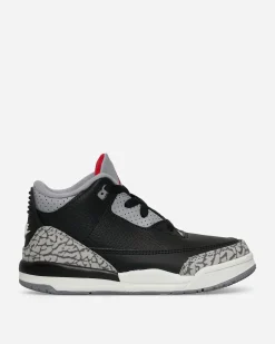 Nike Jordan Sneakers·Low|Kids^Air Jordan 3 Retro (TD) Sneakers Black Cement
