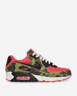 Nike Sneakers·Low|Sneakers^Air Max 90 Sneakers Dark Sage / Solar Red