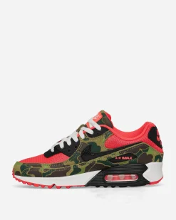Nike Sneakers·Low|Sneakers^Air Max 90 Sneakers Dark Sage / Solar Red