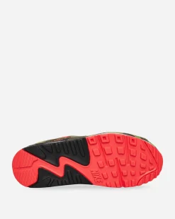Nike Sneakers·Low|Sneakers^Air Max 90 Sneakers Dark Sage / Solar Red