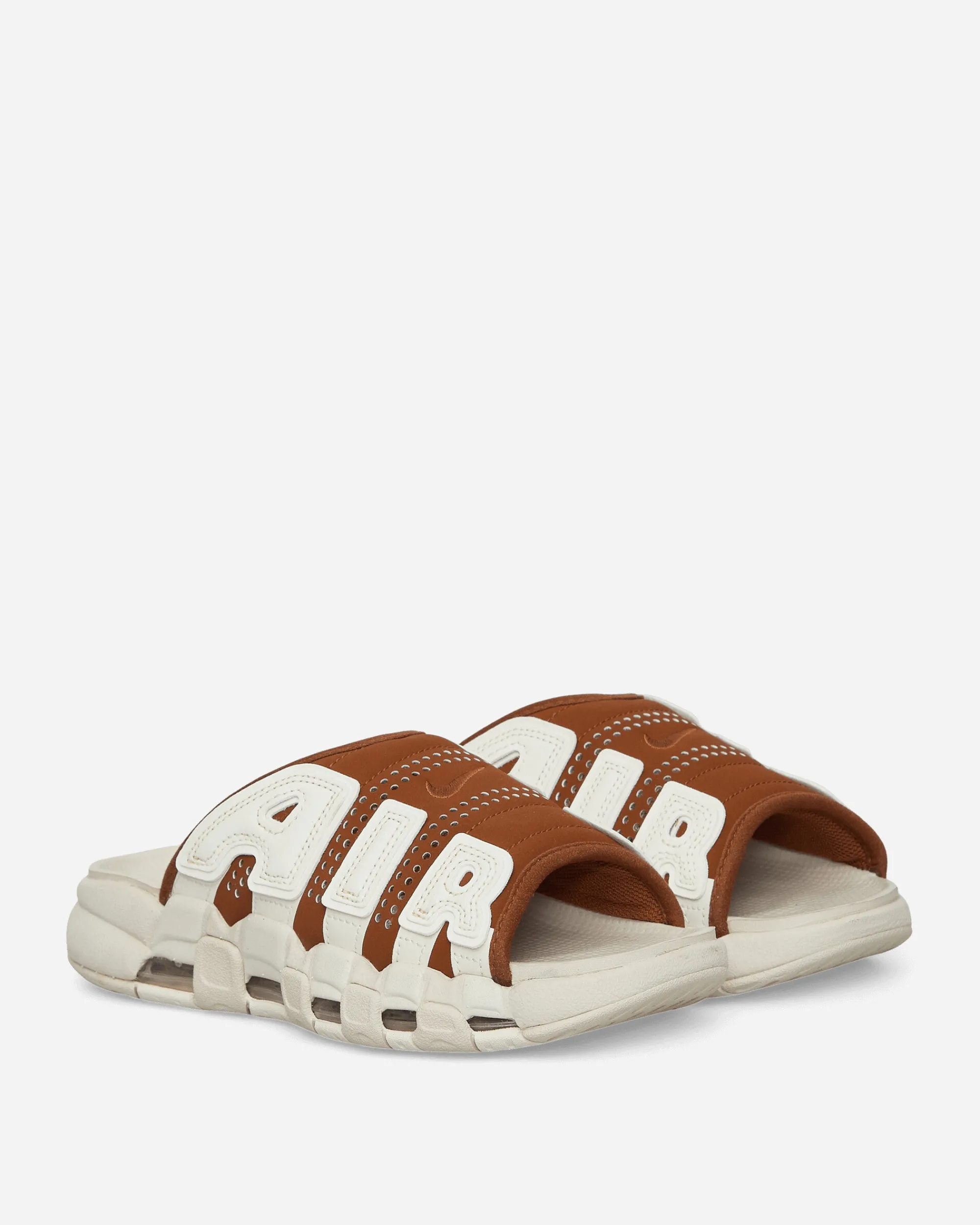 Nike Sandals And Slides^Air More Uptempo Slides Light British Tan / Sail
