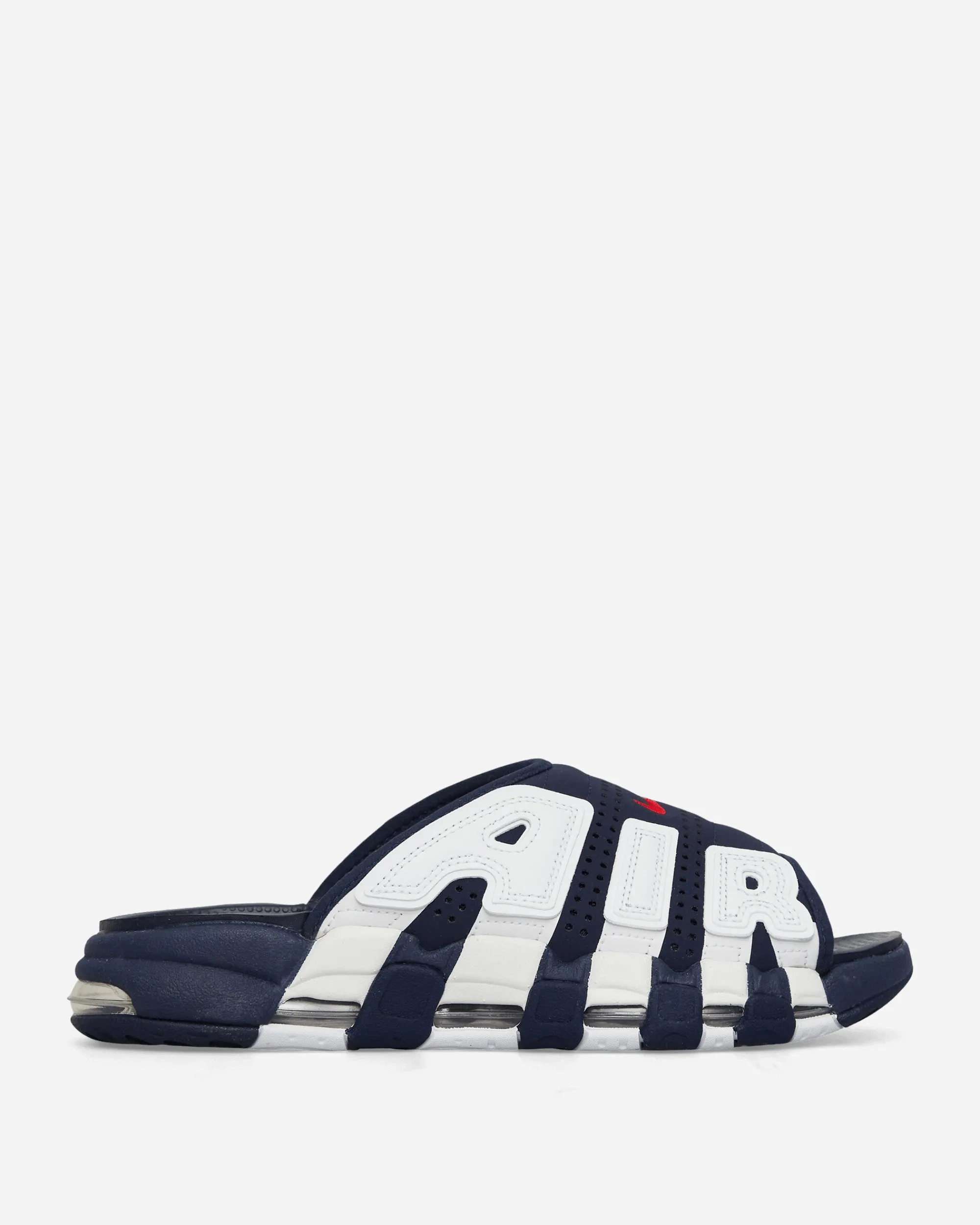 Nike Sandals And Slides^Air More Uptempo Slides Midnight Navy / University Red