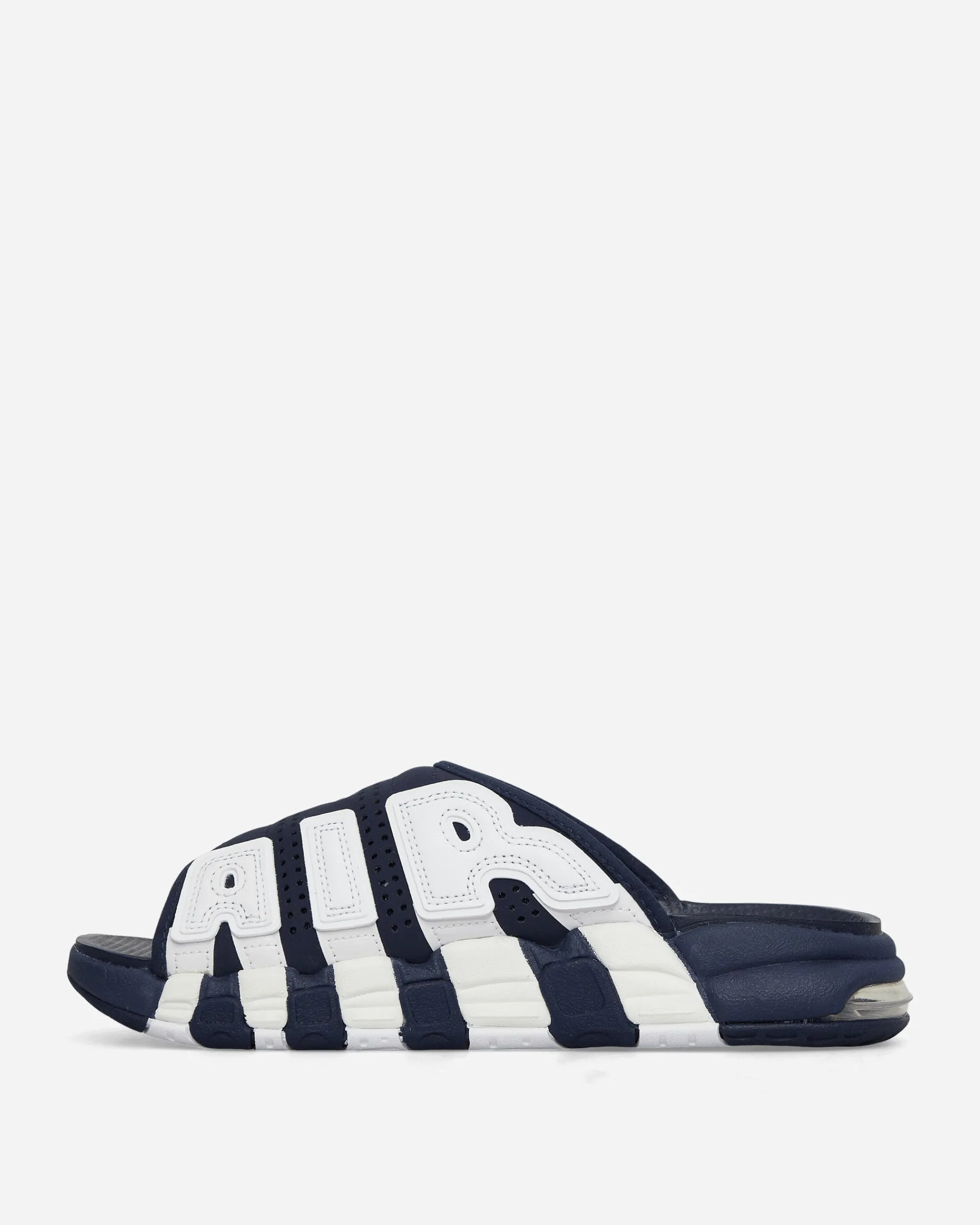 Nike Sandals And Slides^Air More Uptempo Slides Midnight Navy / University Red