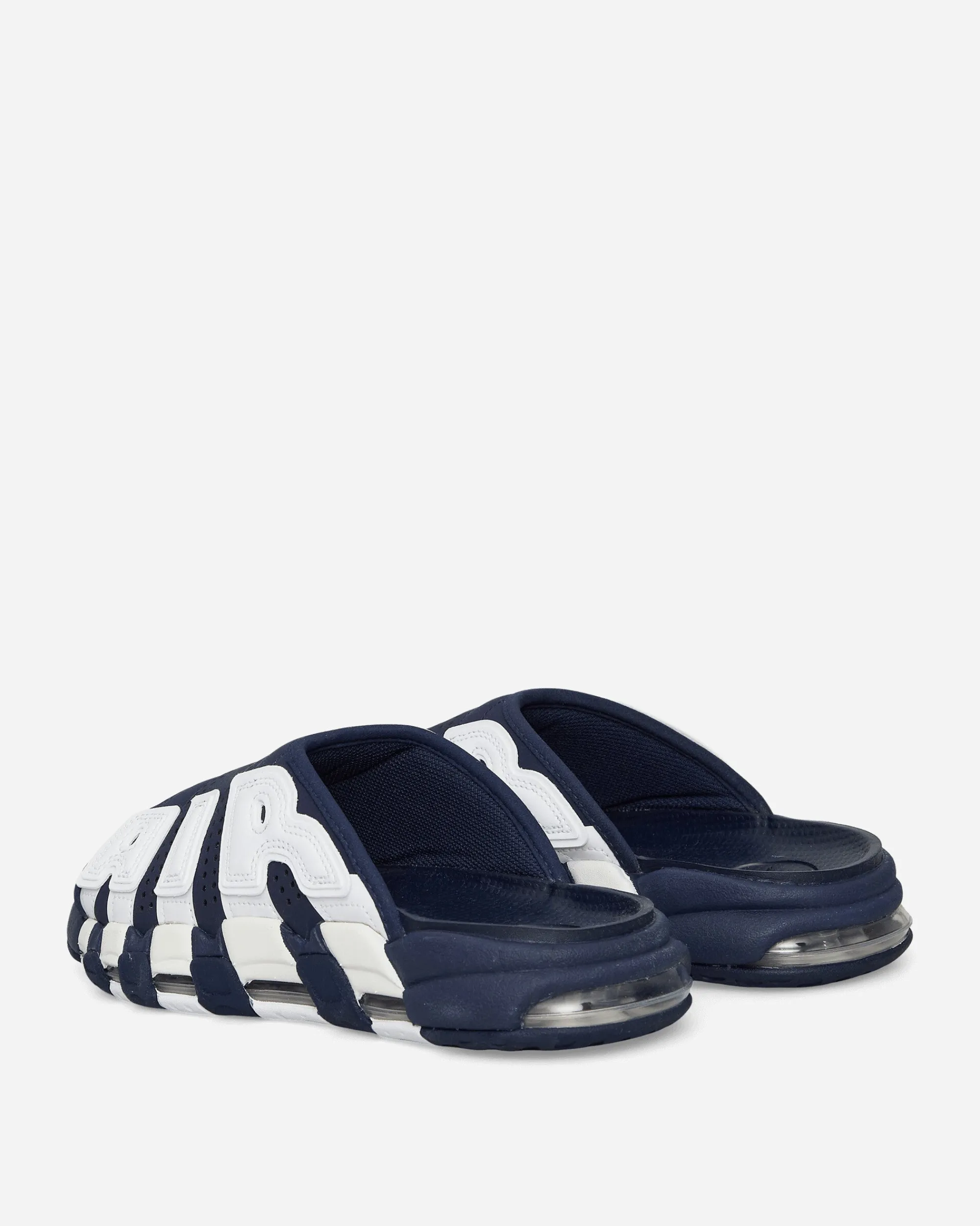 Nike Sandals And Slides^Air More Uptempo Slides Midnight Navy / University Red