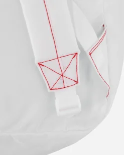 KANGHYUK Bags·Backpacks|Bags·Backpacks^Airbag Embossed Backpack White