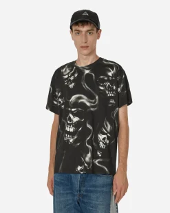 Stockholm (Surfboard) Club T-Shirts^Airbrush T-Shirt Black