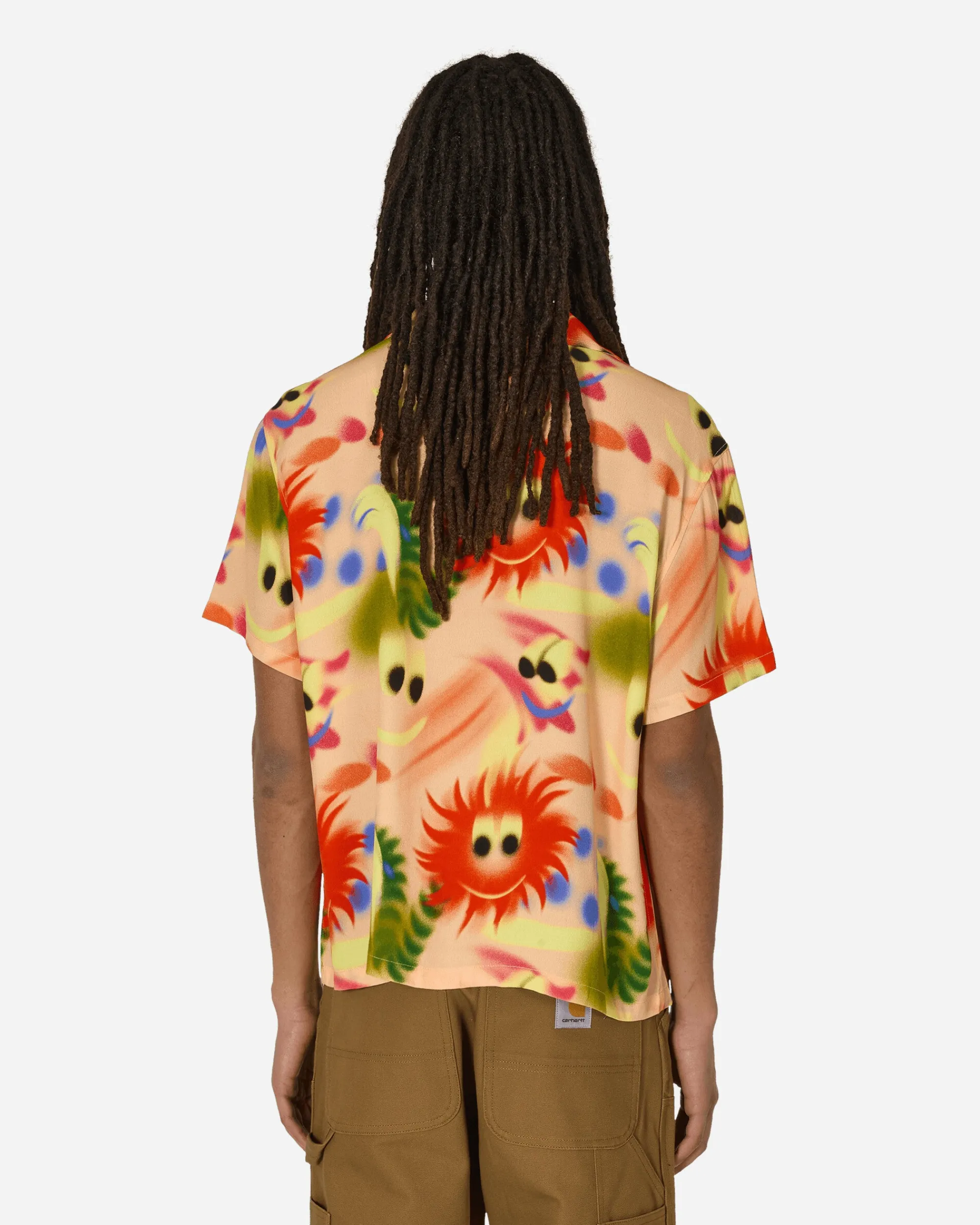 Brain Dead Shirts^Alexis Button Up Shirt Pink / Multicolor