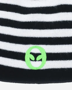 No Problemo Hats|Hats^Alien-O Reversible Beanie Black