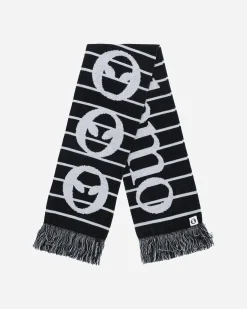 No Problemo Gloves And Scarves|Gloves And Scarves^Alien-O Striped Scarf Black