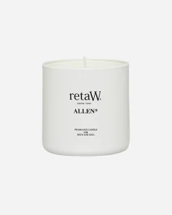 retaW Home^Allen* Candle White