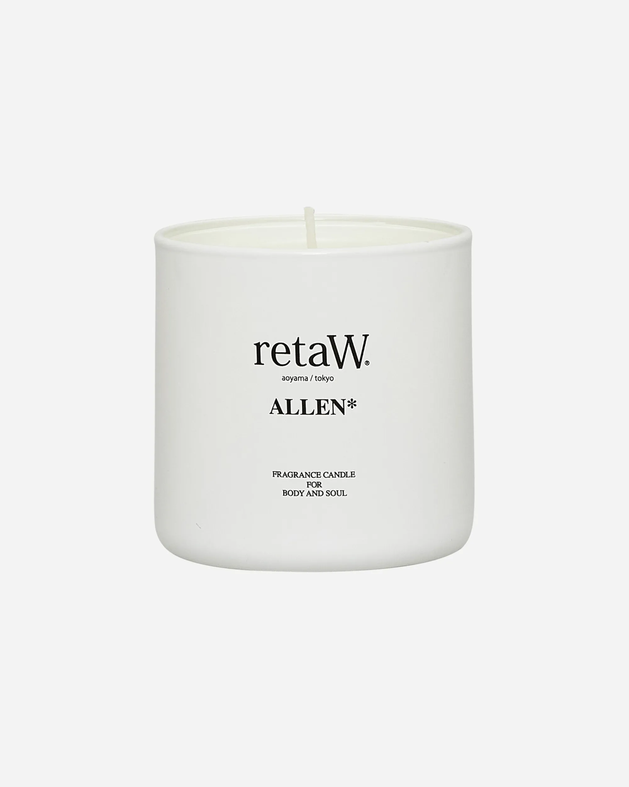 retaW Home^Allen* Candle White