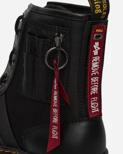 Dr. Martens Boots|Boots^Alpha Industries 1460 Ben Boots Black