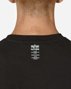 Iuter T-Shirts^Alpha Industries Mat T-Shirt Black