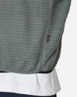 GR10K Knitwear^Alpha Sleeveless Gilet Gray