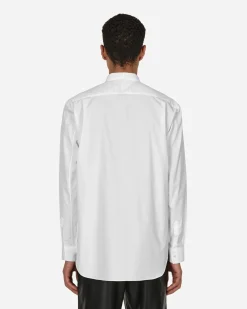 Comme Des Garçons Shirt Shirts^Alphabet Shirt White