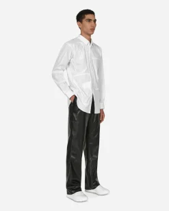 Comme Des Garçons Shirt Shirts^Alphabet Shirt White